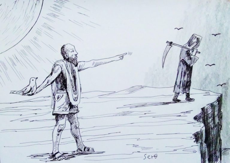 “ሰማይ ተቀደደ ሰፊ ሽማግሌ መች ገደደ”