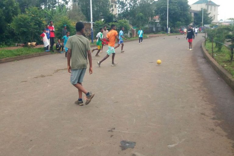 የስፖርት ማዘውተሪያ ስፍራ ችግር